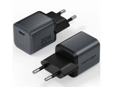 Cargador de Pared Vention GaN FEVH0-EU con 1xUSB Tipo-C