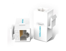 CONECTOR RJ45 CAT6 UTP Blanco Vention (5 uds)