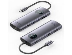 Docking USB Tipo-C Vention HDMI 4K DisplayPort USB RJ45 PD Lector Tarjetas