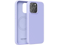 Funda de Silicona MagSafe iPhone 14 Pro Max Morado Vention