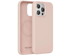 Funda Silicona MagSafe iPhone 14 Pro Max Rosa Vention