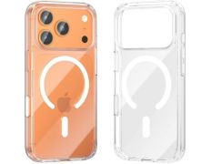 Funda Dura con Magsafe Vention para iPhone 17 Pro Max - Protección y Estilo - Transparente