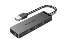 Hub USB Vention CHLBD/ 4xUSB 3.0 - Conexión Eficiente y Fiable