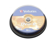 DVD-R Verbatim Advanced AZO 16X - Tarrina-10uds