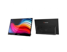 Monitor Portátil Táctil Verbatim Touch Light 14"/ Full HD/ Multimedia - Negro