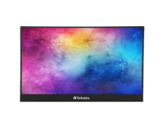 Monitor Portátil Táctil Verbatim PMT-14 14"/ Full HD/ Multimedia - Negro