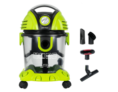 Aspiradora Trineo Cecotec Conga 8110 - Wet&Dry;, 1200 W, Sólidos y Líquidos, Negro, Verde