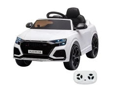Audi RS Q8 Blanco 12V - Coche eléctrico para niños