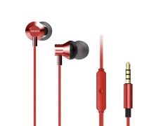 Auriculares de botón - ESTM-50RD AIWA, Intraurales, Rojo