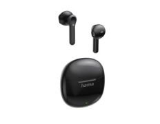 Auricular Bluetooth Hama Action One Negro TWS Microfono Tactil 20h
