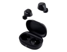 AURICULARES INTRAUDITIVOS BLUETOOTH PANASONIC RZ-B120WDE-K XBS NEGRO IPX4 26h - MICRÓFONO