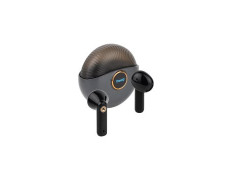 Auriculares Bluetooth inalámbricos TOOQ TQBWH-0060G SNAIL BT5.3 Gris con Caja de Carga