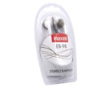 Auriculares Intrauditivos MAXELL EB-98 Blanco - Jack 3.5mm 0.94m
