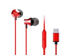Auriculares Intrauditivos Aiwa ESTM-50USB-C/RD Rojos con Micrófono Integrado