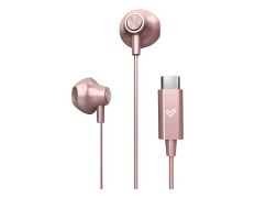 Auriculares Intrauditivos USB-C Energy Sistem Easypods Control de Reproducción Micrófono Rosa