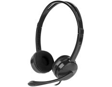 Auriculares NATEC Canary Go con Micrófono Negro