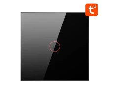 Interruptor Táctil Inteligente Avatto LZTS02-EU-B1 ZigBee Negro