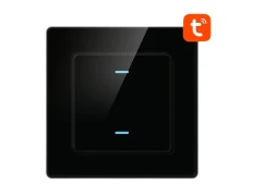 Interruptor Táctil Inteligente Avatto N-TS10-B2 2 Botones WiFi Negro