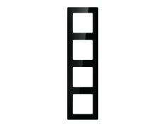 Marco de Interruptores Avatto N-TS10-Frame-B4 Negro