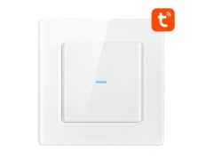 Interruptor Táctil Inteligente Avatto N-TS10-W1 1 Botón WiFi Blanco