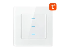 Interruptor Táctil Inteligente Avatto N-TS10-W3 3 Botones WiFi Blanco
