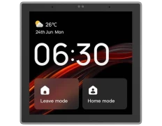 Panel de control inteligente Avatto T6E S Zigbee/Bluetooth Tuya Negro