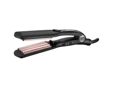 BaByliss The Crimper Plancha de Pelo Negro y Rosa