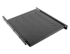 ESTANTERÍA CORREDERA 19" 1U/463X550MM CAPACIDAD DE CARGA MÁXIMA HASTA 60KG NEGRO