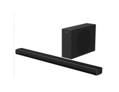 Barra de Sonido y Subwoofer AIWA HE-1200SW 2.1 120W BT HDMI-ARC Óptica