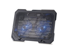 Base de Refrigeración para Portátiles Conceptronic con 2 Ventiladores 125mm hasta 15.6"