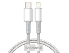 Baseus Cable Tipo C a Lightning Apple 20W 1m Blanco - Compatibilidad Total