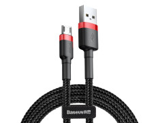 Baseus Cafule Cable USB a Micro USB 1M - Carga rápida - Negro