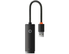 Adaptador USB a RJ45 Baseus Lite Series Negro