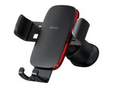 Baseus Soporte para Coche Gravity Air 2 Metal Age Negro y Rojo
