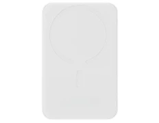 Baseus Power Bank Mini 5000mAh Blanco Compatible con MagSafe - Carga Rápida 20W y Cable Tipo C Incluido
