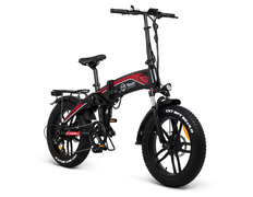 Bicicleta Eléctrica Todoterreno Youin You-Ride Dakar Negro/Rojo