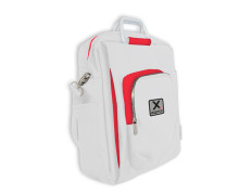 Maletín Vertical Blanco/Rojo 15.6" - Ideal para Portátil