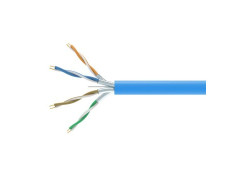 BOBINA EQUIP CATEGORIA 6A U/FTP LSZH LIBRE DE HALOGENOS 305M AZUL
