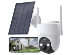 Cámara de vigilancia Botslab PT W313 WiFi 3MP con Panel Solar