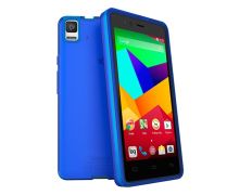Funda Gummie Cover BQ Aquaris E5 4G Azul
