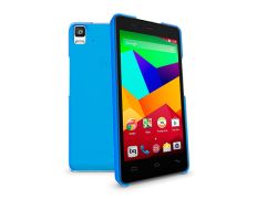 Carcasa Cristal Case bq Aquaris E5S/E5 4G Azul