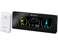 Bresser Colour Weather Station Meteo Life Black