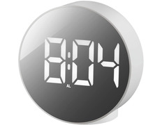Bresser Reloj Despertador Mytime Echo FXR Blanco