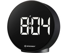 Bresser Reloj Despertador Mytime Echo FXR Negro
