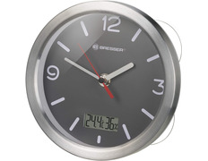 Bresser Reloj Termohigrómetro MyTime Gris