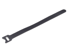 Lazos de cable de velcro, 210 mm, negro