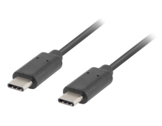 CABLE USB-C M/M 2.0 1M NEGRO