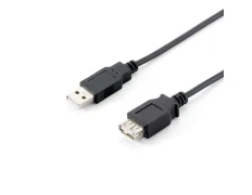 Cable Alargo USB 2.0 Tipo A Macho - Hembra 1,8m - Marca STAR