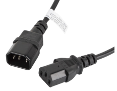 Cable Alimentación CPU Alargador C13 H/IEC320 C14 M LANBERG 1,8m