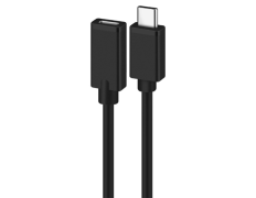 Cable Extensión Usb-c Ewent Ec1037 M/h 1.8m Negro